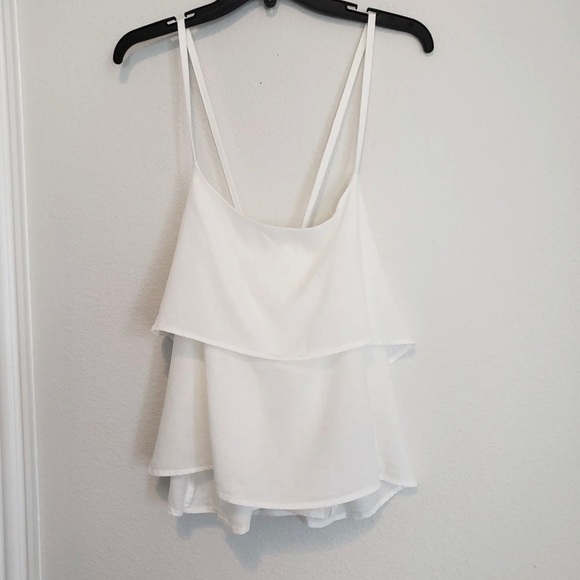 NWOT DL1961 Downing Layered Ruffle Top - Picture 3 of 7